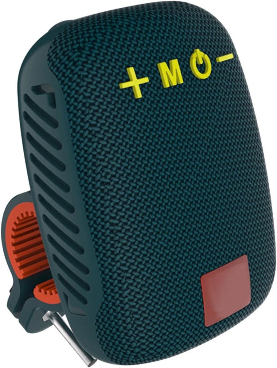 Draadloze Fietsluidspreker met FM Radio, Ondersteuning voor Handsfree Bellen, IPX5 Waterdicht en Card Input voor Buitenactiviteiten