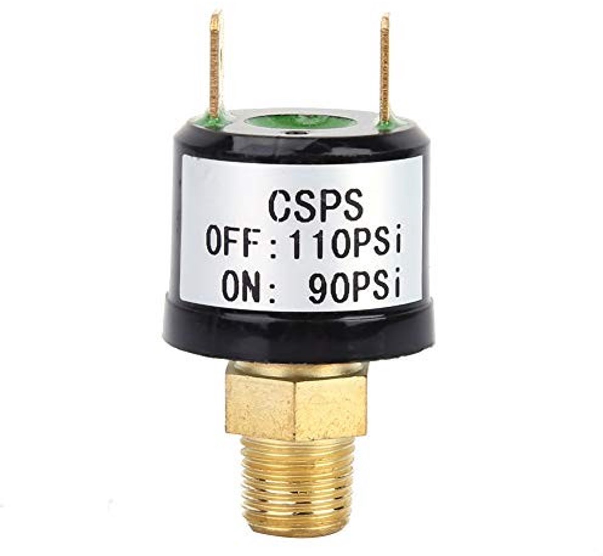 Dailygoods - Dailygoody - Lucht Drukschakelaar - 90-110 PSI - Voor Compressoren en Luchtpompen - Betrouwbaar en Precisie - Geschikt voor Diverse Toepassingen - Ide
