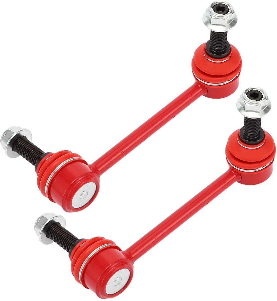 Dailygoods - Dailygoody - Link Stabilisatiestang voor Jeep Grand Cherokee - Ophangset - Rood - Onderdeel K750578/K750579 - Hoogwaardige vervangingsonderdelen - Voo.