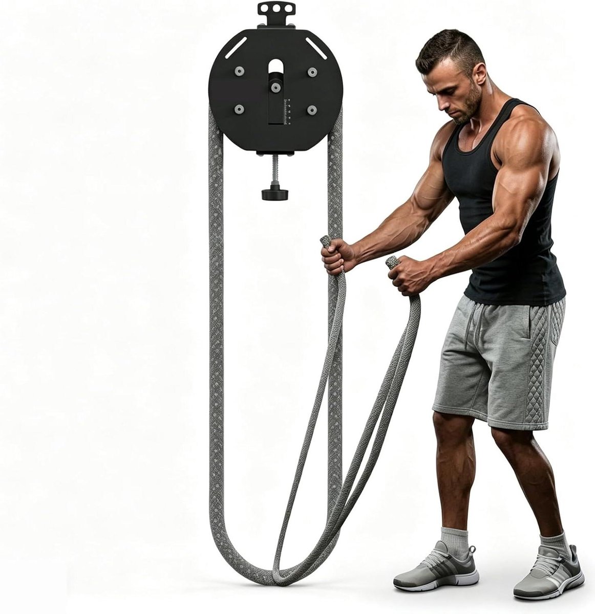Hangende Touwtrainer Voor Thuisgym, Bovenlichaam Trekkoordmachine Voor Grip, Armen, Rug en Krachttraining Thuis, In de Studio en Commerciële Fitnessruimtes