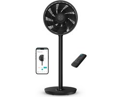 Duux Whisper Flex 2 - Smart Statiefventilator - Staande Ventilator Geruisloos - Zwart