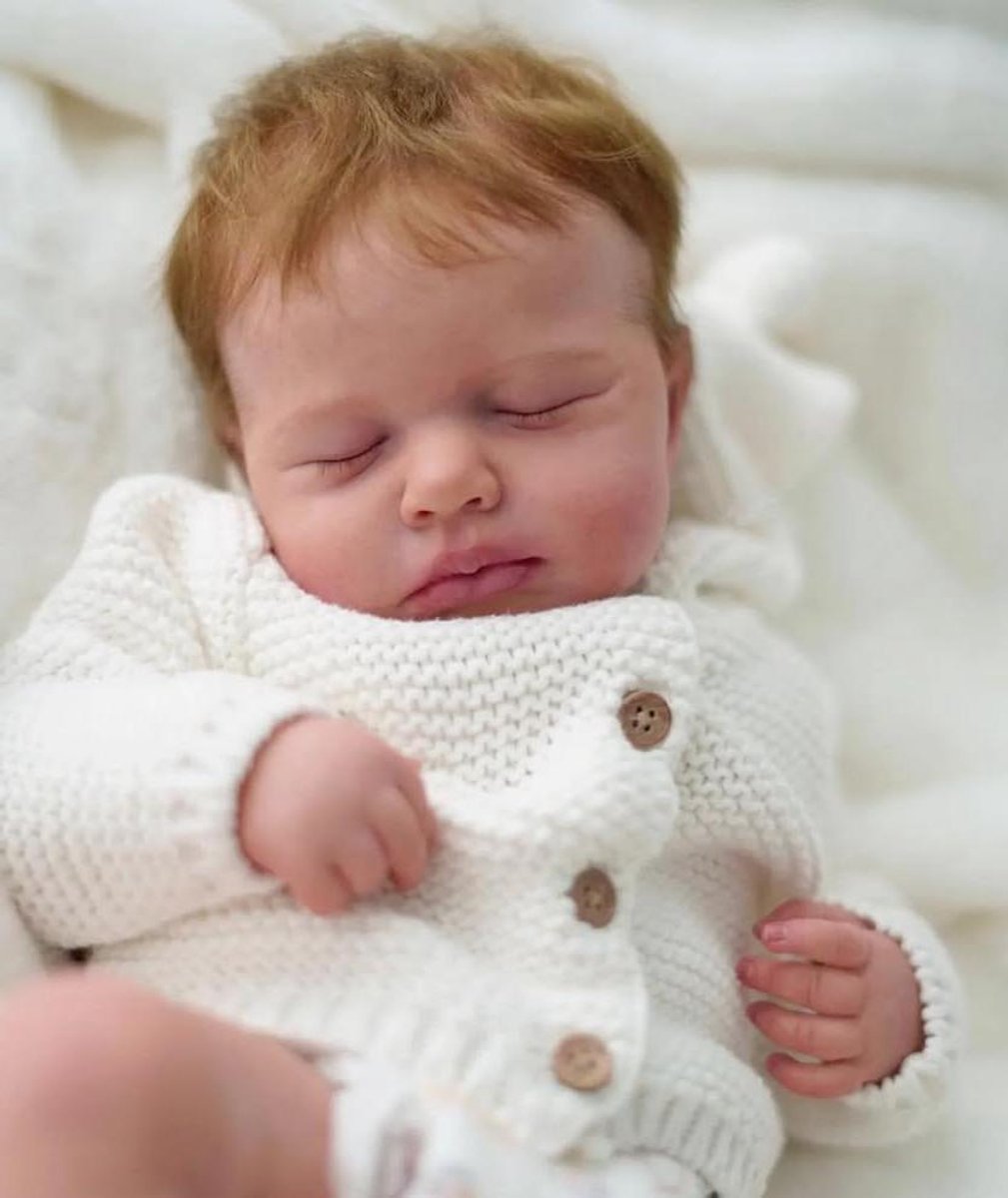 Realistische Babypop - Levensgrote pop - Spelen en verzamelen - Anatomisch correct - 50 cm - Niet gespecificeerd