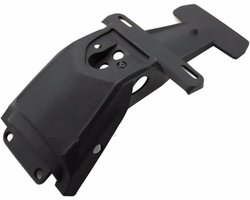 Motorspatbord Achter - Spatlap Motor - Bescherming Motor - Universele Pasvorm - 400 g - Zwart