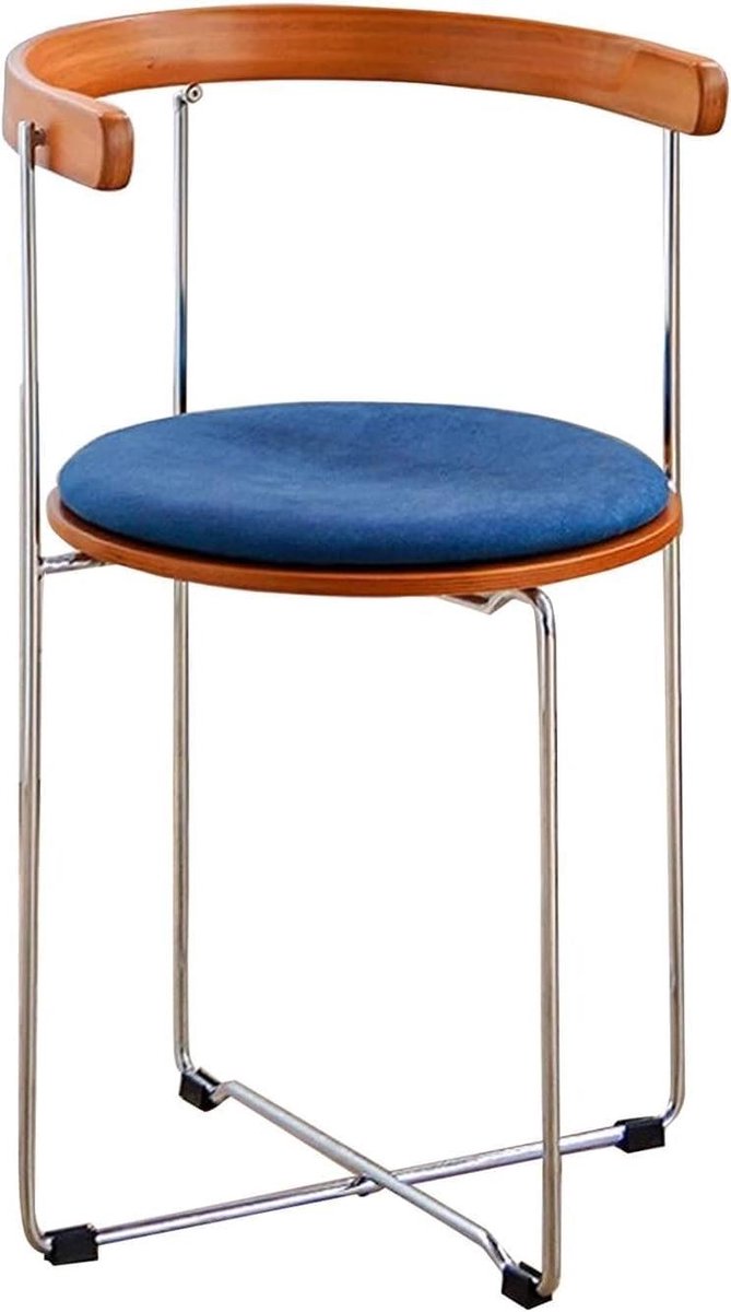 Metalen Vouwstoelen - Gewatteerde Klapstoelen - Extra Zitplaatsen - Robuuste Stabiele Constructie - Ergonomisch Ontwerp - Blauw