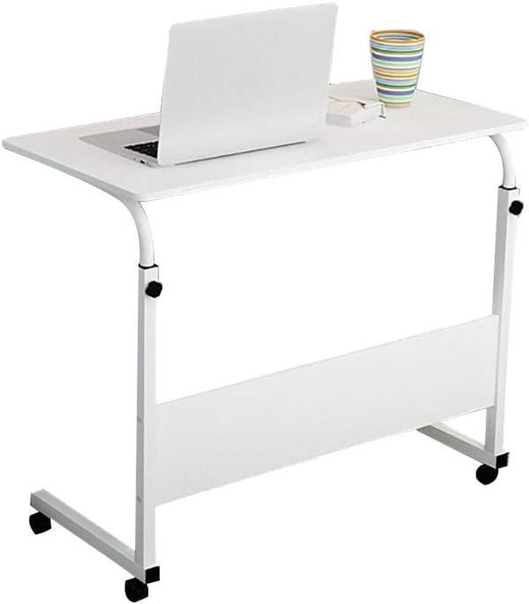 Computer Tafel - Laptop Bureau - Thuiswerken - Verstelbare Hoogte - 70-90cm - Groen