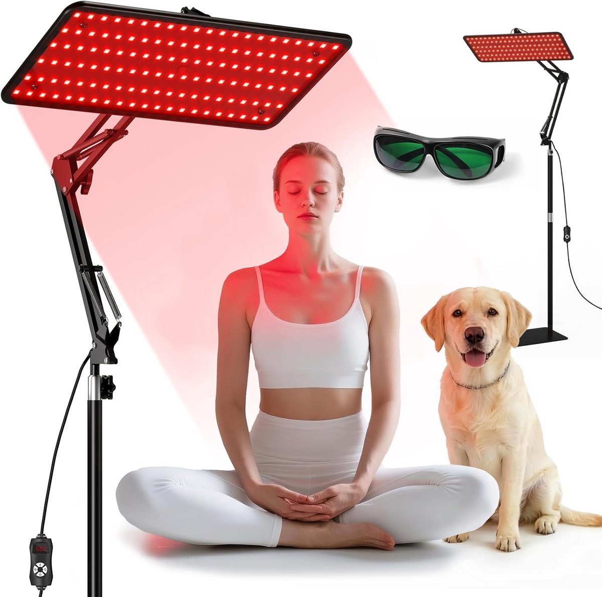 Infraroodlamp voor spieren - Warmtelamp - Therapielamp - lichttechniek