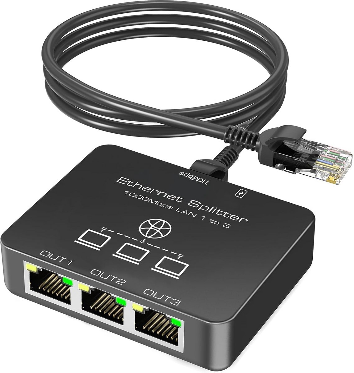 Netwerk Switch - Netwerk Splitter - Unmanaged - gigabit switch