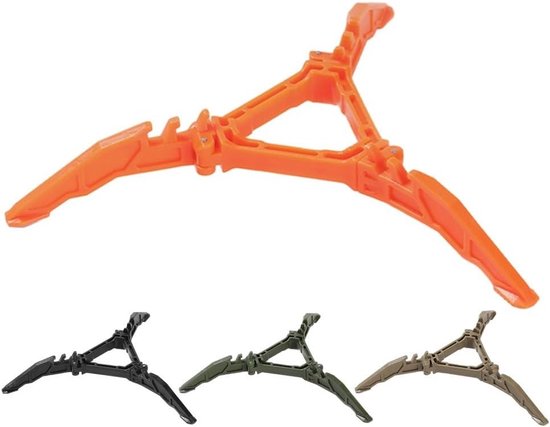 Camping Kookplaat Standaard - Brandstofhouder Stabilisator - Buiten Koken - Opvouwbaar Nylon Ontwerp - 31 Gram - Groen van Camping — afbeelding 5