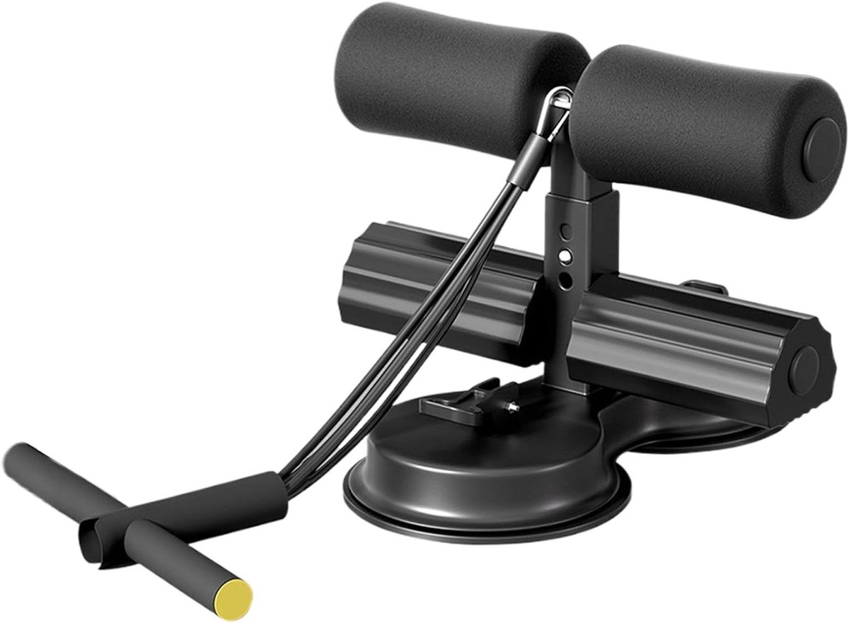 Buikspier trainer - Core trainer - Thuis sporten - Verstelbare weerstand - 27 cm - Zwart