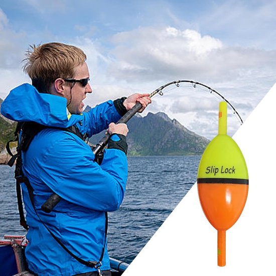 Glijdobber Vistuig - Zoetwater Dobbers - Baars Forel Vangen - Eenvoudig te Monteren - 12 cm Lengte - Groot — afbeelding 2