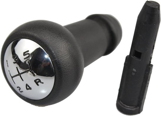 Versnellingspook Knop - Schakelhendel Auto - Soepel Schakelen - 5 Snelheden Markering - 1.8 cm Gatdiameter - Zwart — afbeelding 2