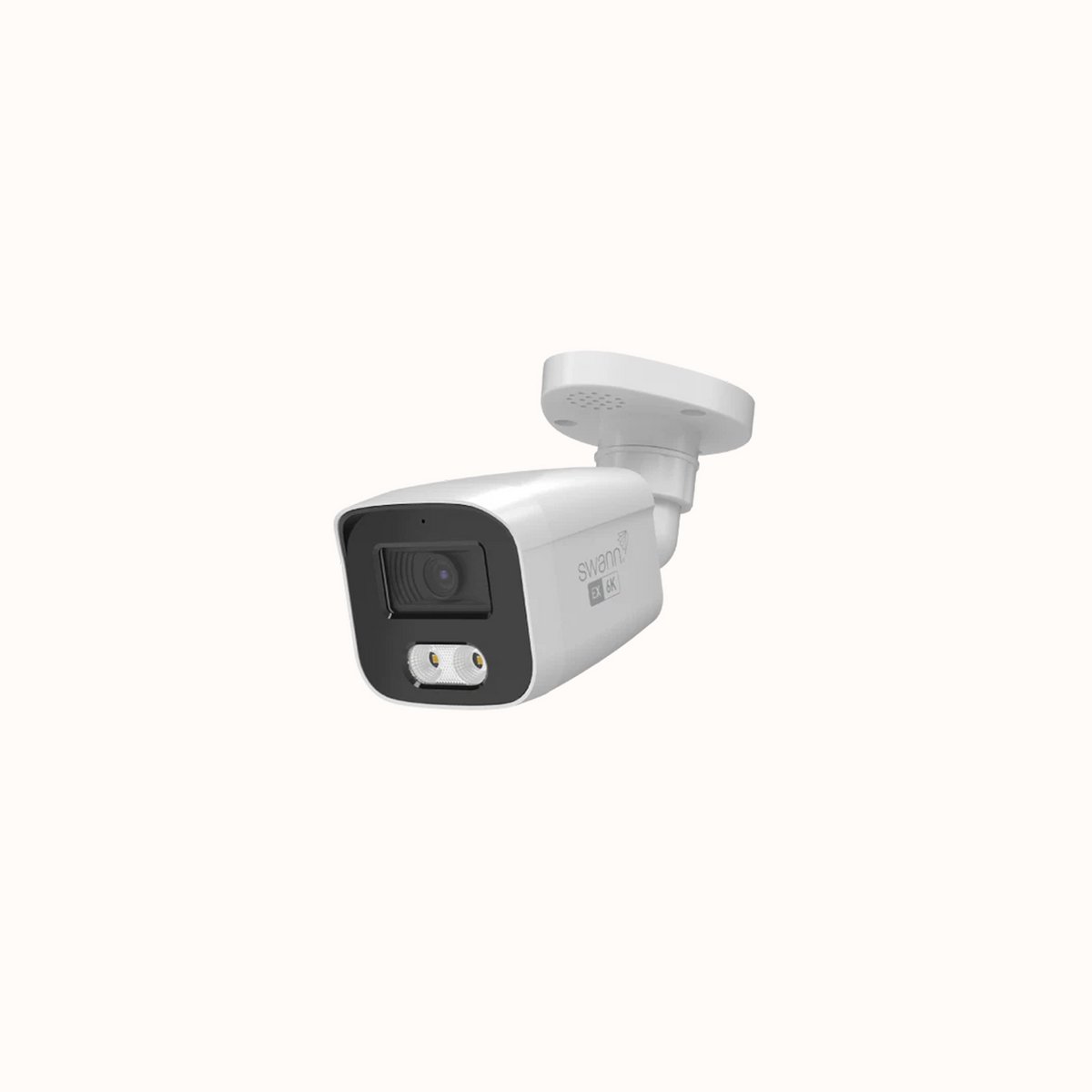 Swann EliteX 12MP Series - Beveiligingscamera's - Add-On Camera - cctv camerasysteem - Spotlight Bullet w 2 Way Audio Add On IP Camera - geen abonnementskosten - 6K Ultra HD - Spotlight Bullet IP Cameras - Met Microfoon