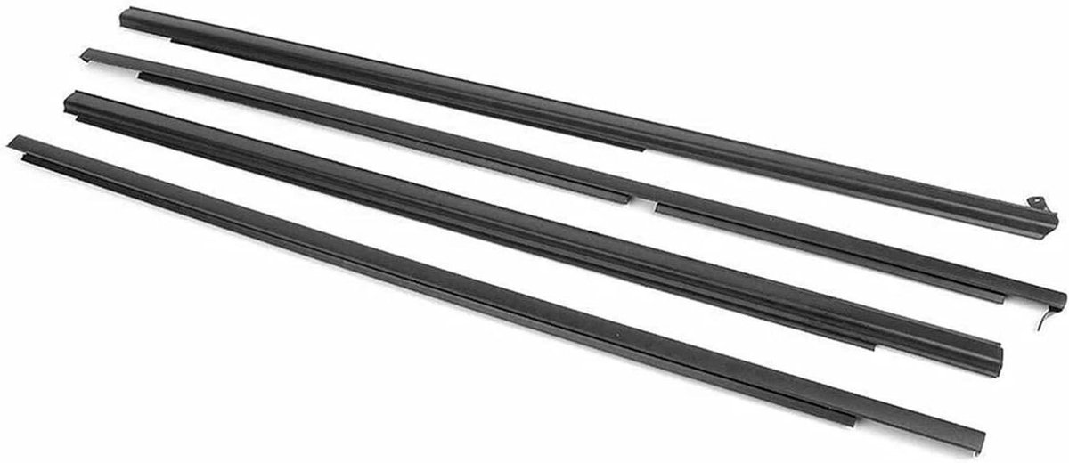 Afdichtingsrubber Set - Deurstrips - Auto Beschermen - Hoge Kwaliteit - 4 Stuks - Zwart