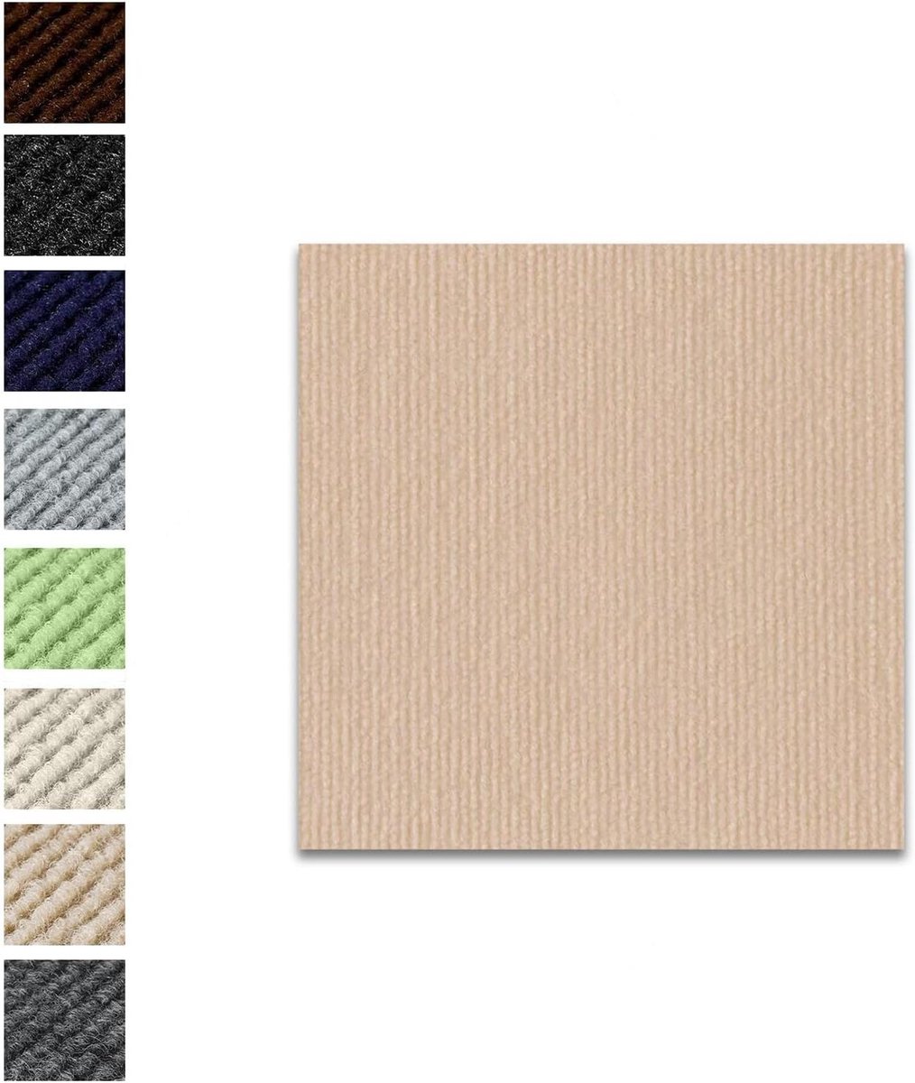 Vloertegels - Tapijttegels - Vloerbedekking Aanleggen - Zelfklevend - 30 x 30 cm - Khaki