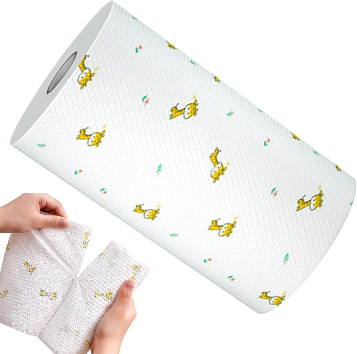 Papieren Handdoeken - Keukenrol - Huishoudelijk Schoonmaken - Hoge Absorptiekracht - 200 Stuks - Wit