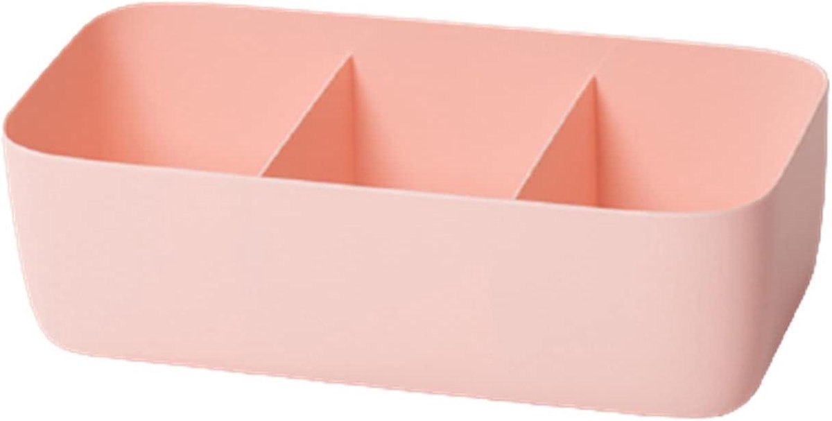Lade Verdelers - Kast Organizer - Kleding Opbergen - Multifunctioneel Ontwerp - 3-delig - Roze