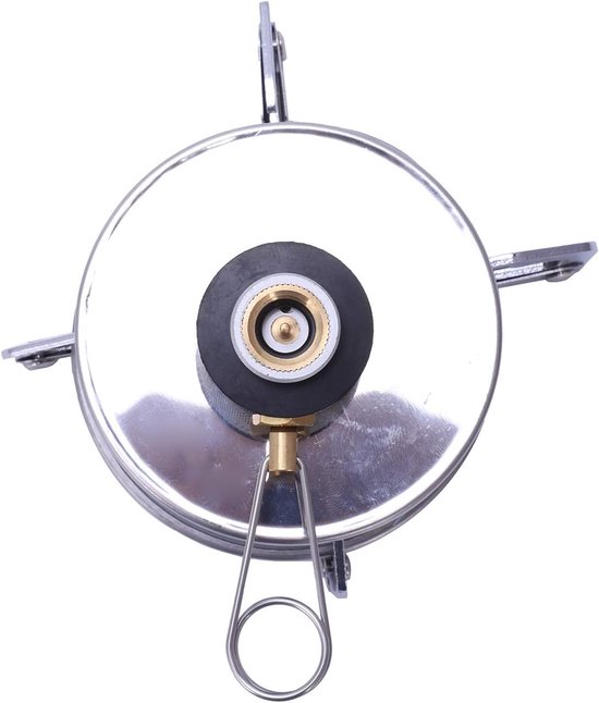 Camping Gasfornuis - Draagbare Kookbrander - Outdoor Koken - Opvouwbaar Lichtgewicht Ontwerp - 3500 Watt - Zilver — afbeelding 3
