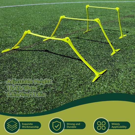 Verstelbare hoeden en set beweeglijkheid kogelbaan schijf cones voor de plyometrische snelheid training van de voetbal sport — afbeelding 5
