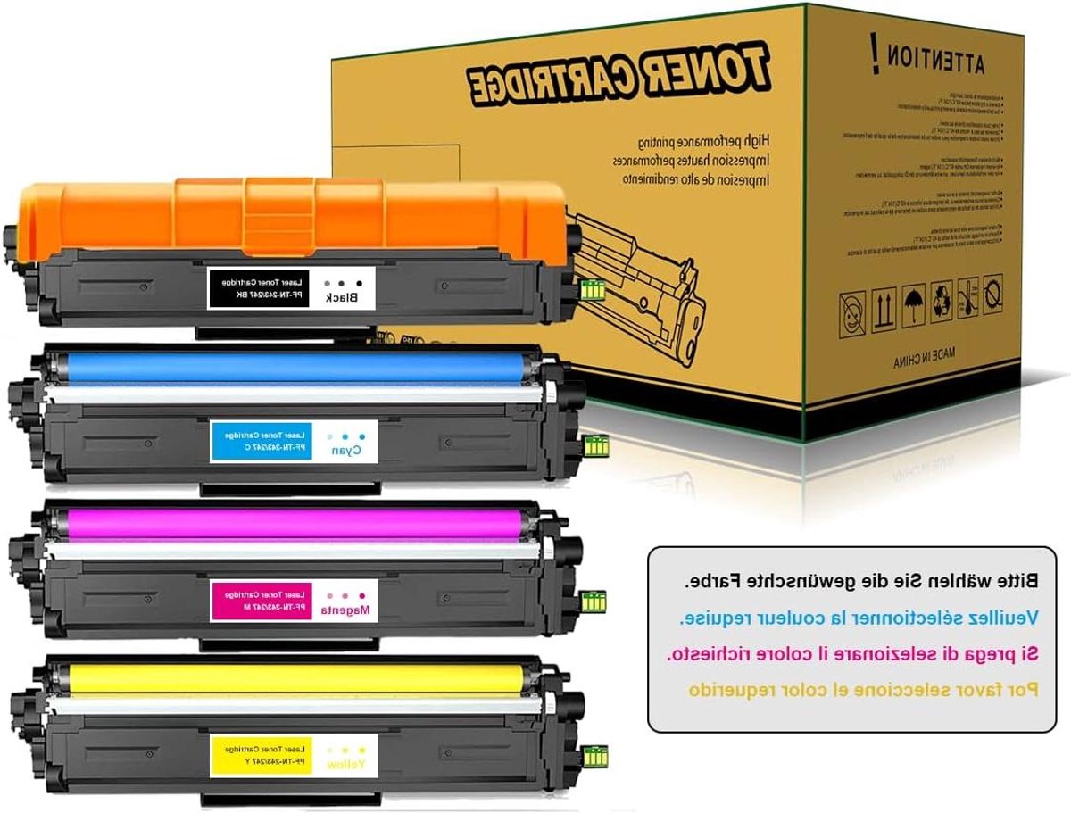 Toner Zwart - Printer Cartridge - Documenten Printen - Hoge Capaciteit - 3000 Pagina's - Zwart