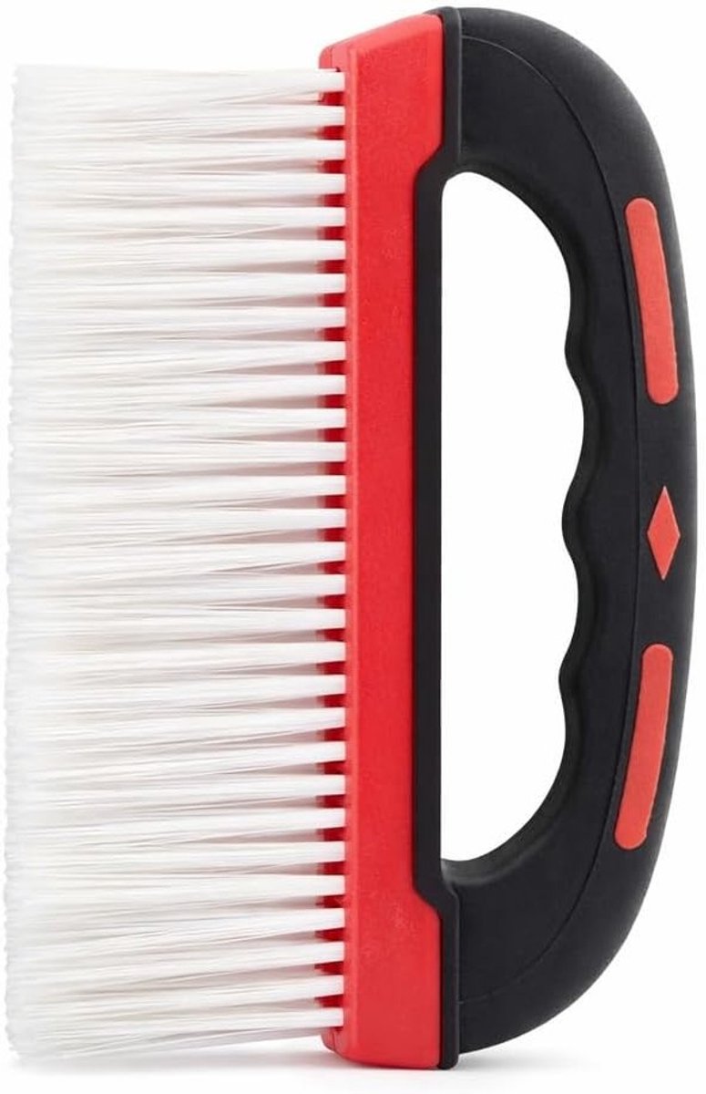 Ergonomische 9 inch behangborstel met zachte nylon haren voor gladmaken en luchtbelverwijdering | Lichtgewicht handgereedschap voor doe-het-zelf klussen en behangwerk
