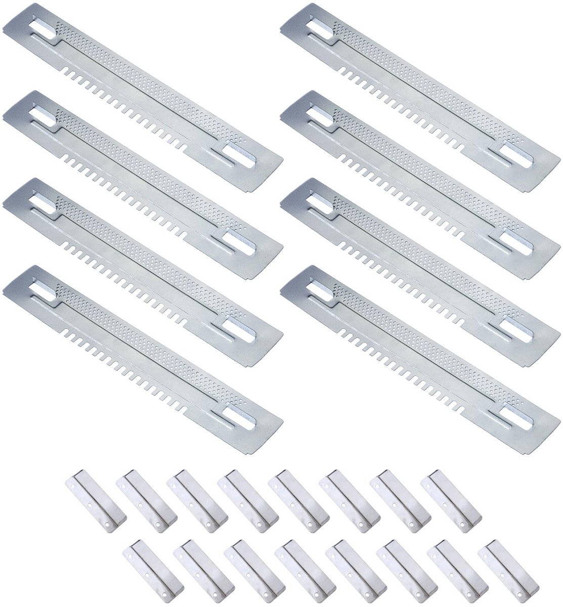 Dailygoods - Set van 8 Metalen Ingangsreductoren voor Bijenkorven