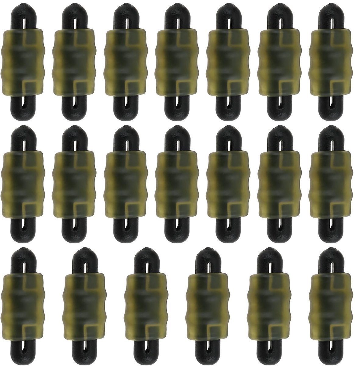 Dailygoods - 20 Stuks Snelle Verandering Stopkralen voor Vissers