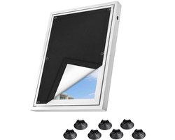 Universele Zonwering Met Zuignappen - Verduisteringsgordijn - 48 x 93cm - Zonder Boren - Warmte/Licht Werend Doek - Eenvoudige Installatie -
