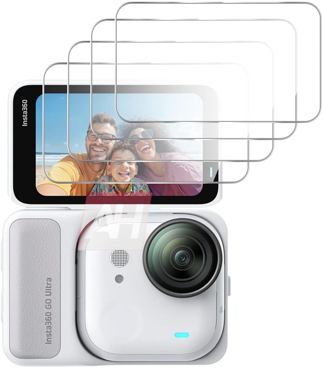 Cosensi - Dailygoods - 4 Stuks Gehard Glas Screenprotector voor Insta360 GB Ultra