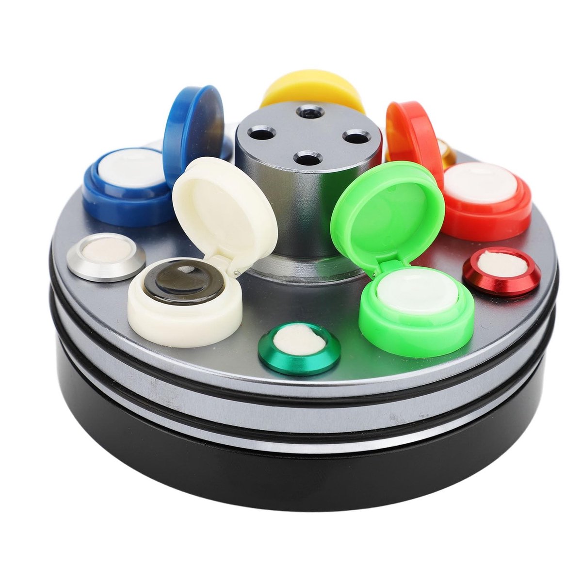 Cosensi - Dailygoods - Dailygoody - Horloge-olieman - Draaibaar reparatiegereedschap - 5 kleuren - Herbruikbaar - Smeren van horloges - Geschikt voor horlogemakers - 5 schot