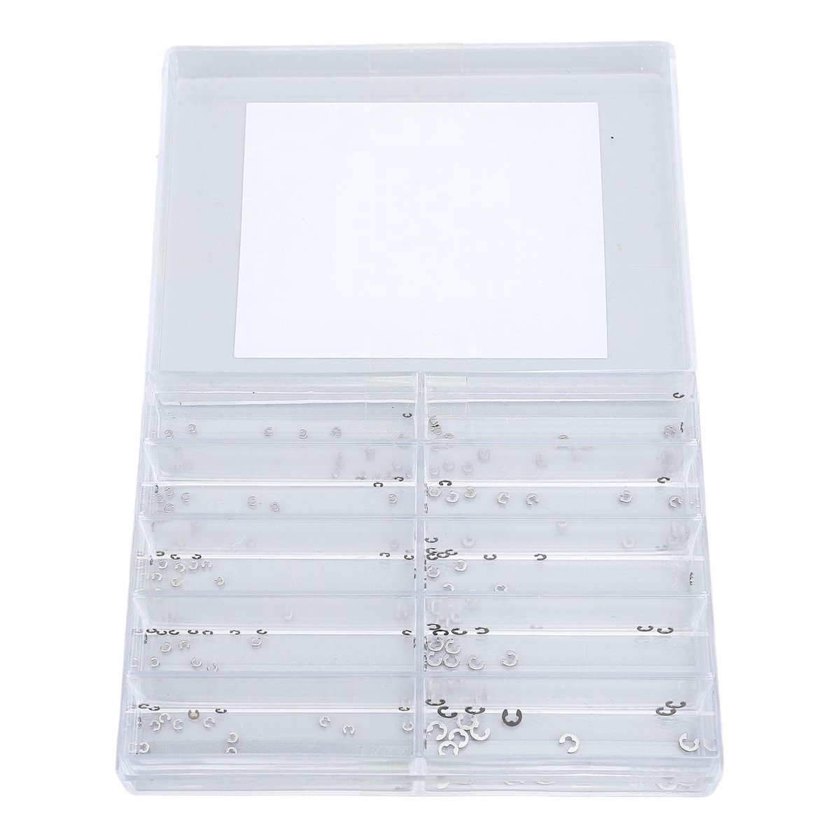 Cosensi - Dailygoods - Horlogeborgringset met 200 Stuks voor Reparatie en Onderhoud