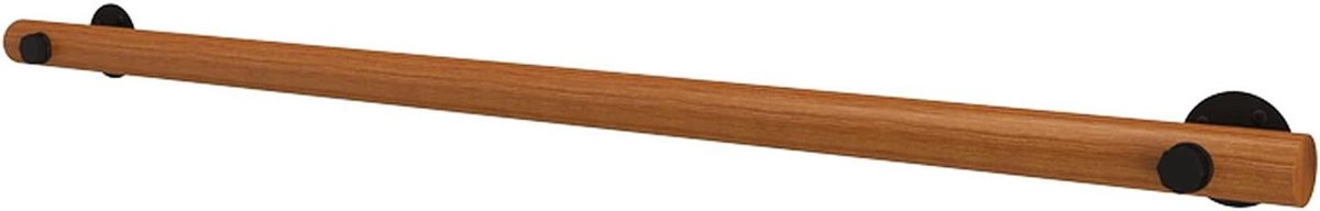 Houten Leuning - Wandsteun Trap - Veilige Trap - Glad Afgewerkt - 150 cm - Houtkleur