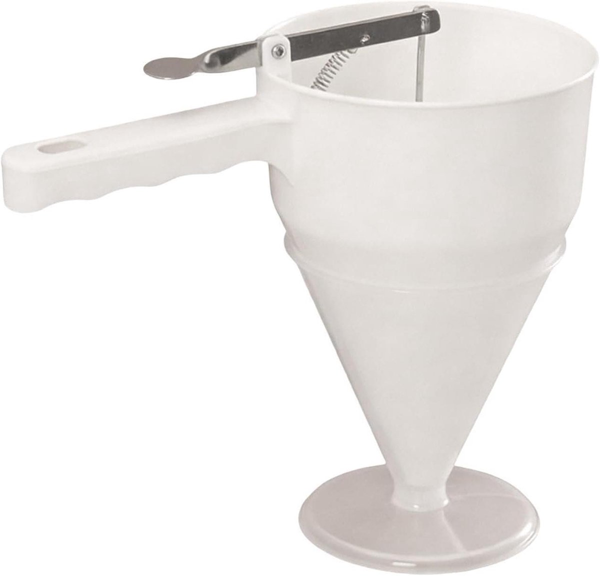 Deeghouder - Deegdispenser - Bakken Maken - Gelijkmatige Verdeling - 1200 ml - Wit