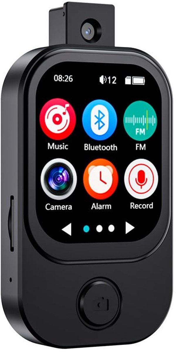 Dailygoods - Draagbare MP3 Speler met Bluetooth en Camera