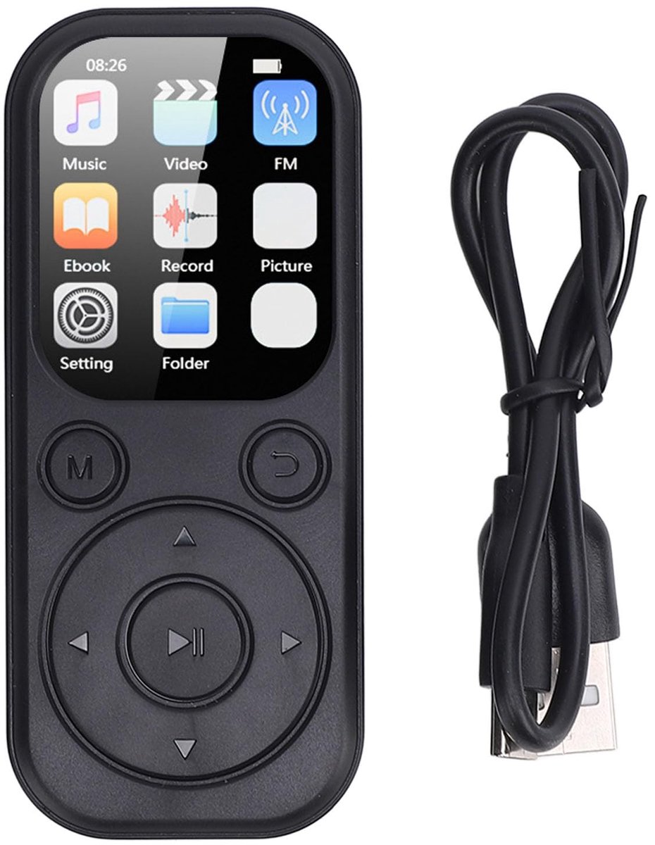Dailygoods - Draagbare MP3-speler met Bluetooth 5.4 en HiFi-geluid
