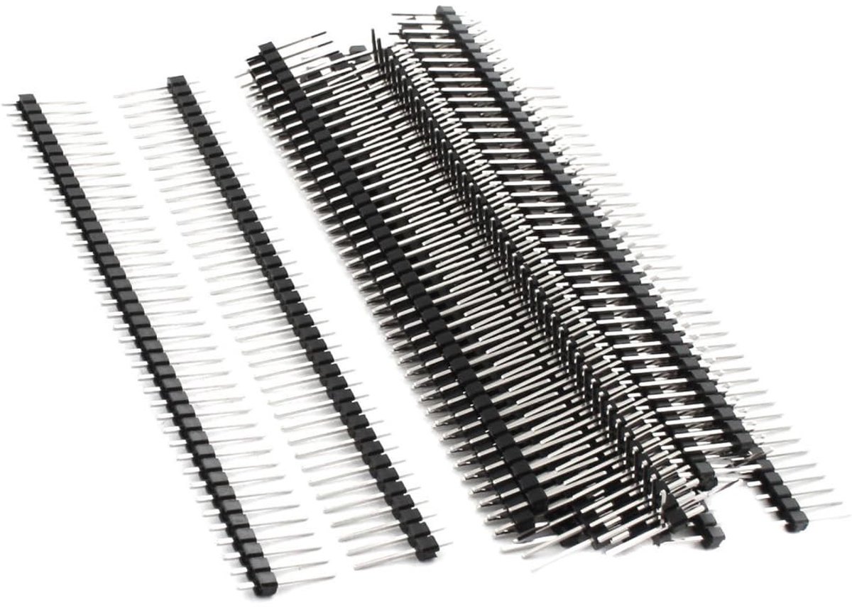 Dailygoods - 20 Stuks Mannelijke Header Pins voor PCB Verbindingen