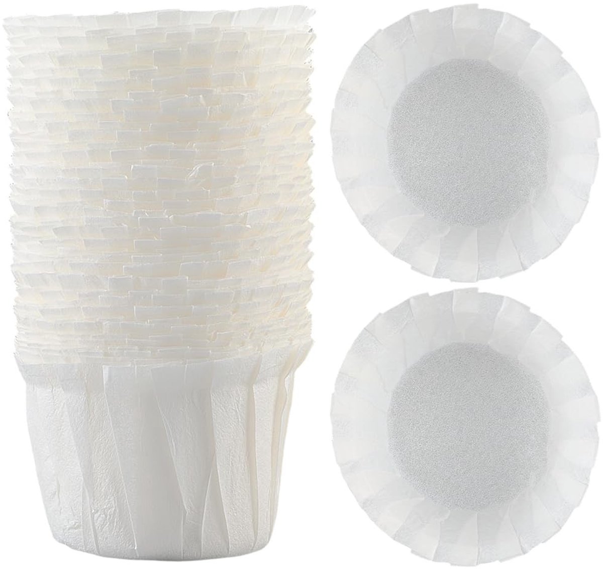 Dailygoods - 100 Stuks Wegwerp Koffiefilters voor Espressomachines