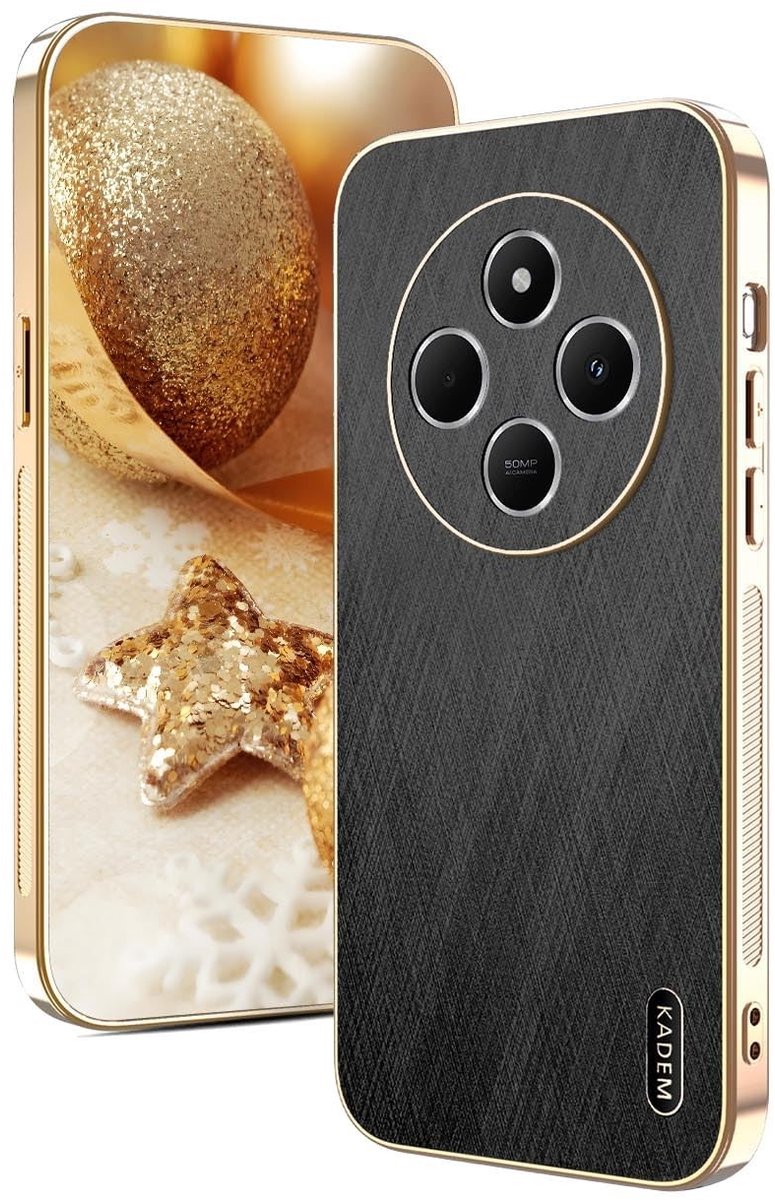 Dailygoods - Beschermhoes voor Xiaomi Redmi 14C/Poco C75, Stootvast en Dun