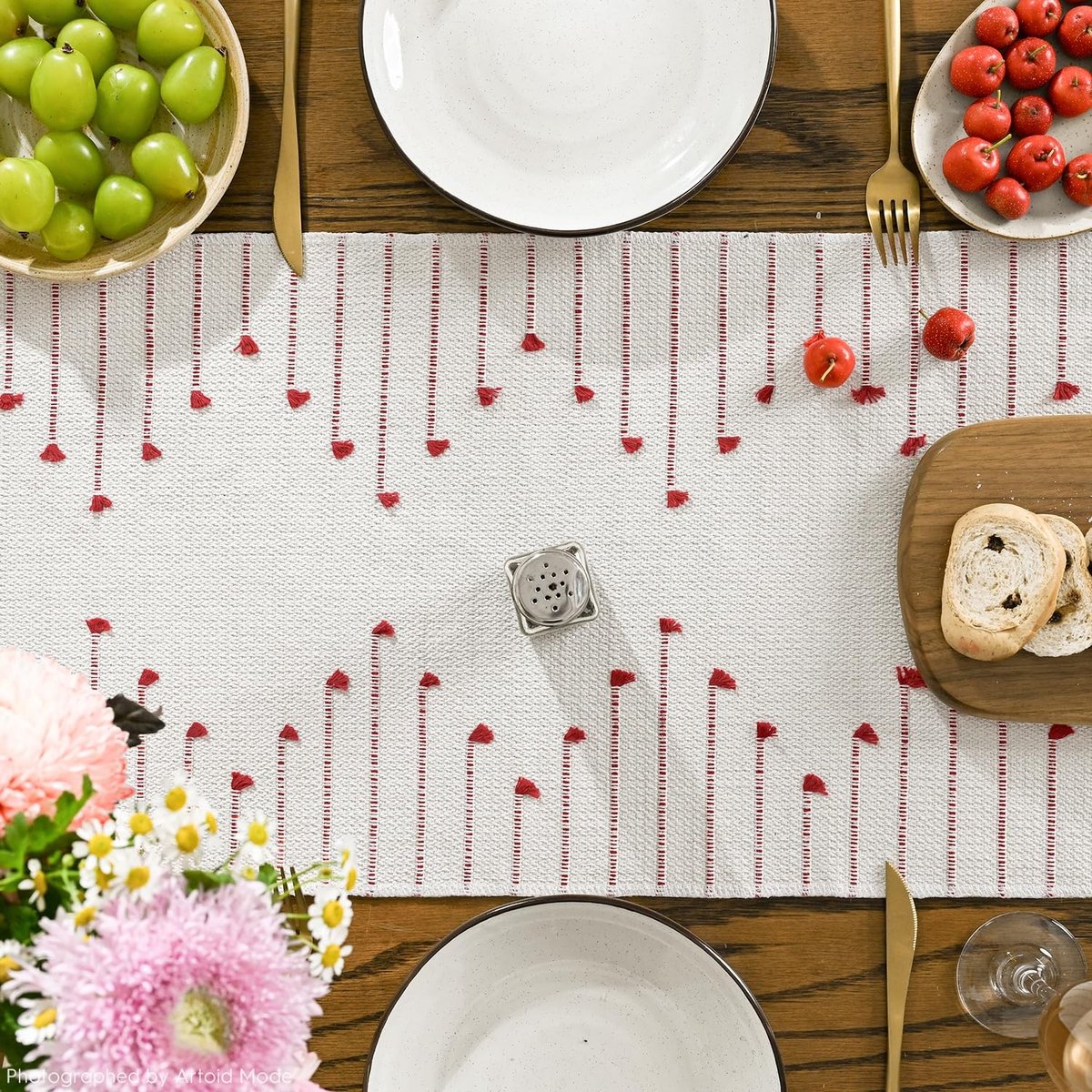 Dailygoods - Tafelloper in Bohemien Stijl voor Feestdecoratie