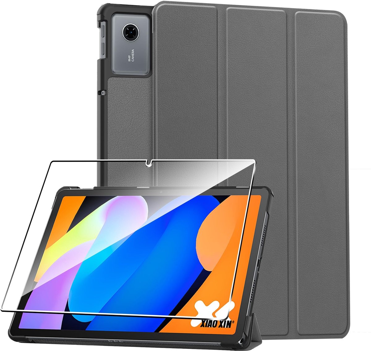 Dailygoods - Beschermhoes voor Lenovo Ldea Tab 11 inch met Displaybescherming
