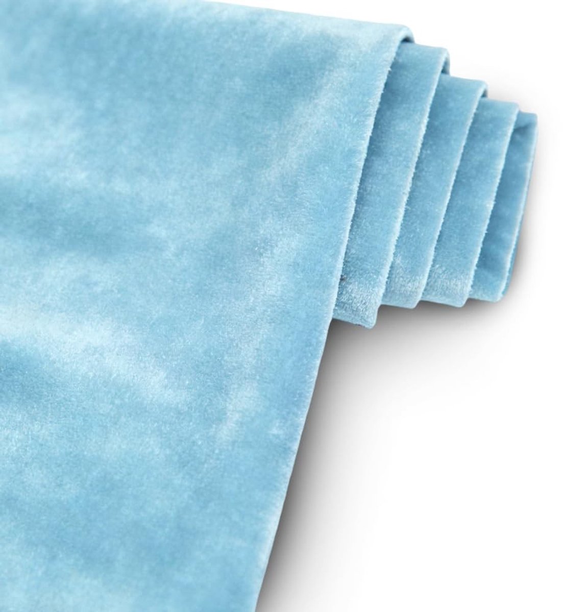 Dailygoods - Pannenfluweel van 2 m voor Decoratieve Toepassingen in Diverse Stijlen