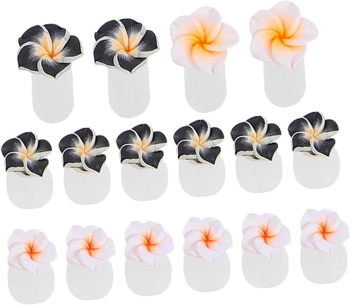 Teenspreiders 16 Stuks - Nagel Separators - Nail Art Pedicure - Zacht Siliconen Materiaal