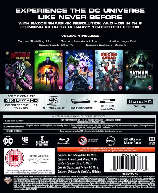 Animatie Collectie - Blu-ray Box - Film Avond - 4K Resolutie - 10 Disks - Niet gespecificeerd — afbeelding 2