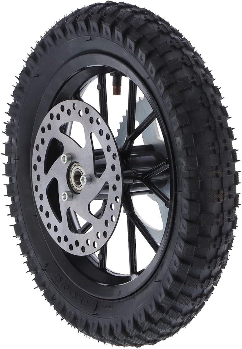 Achterwiel banden - Vervangingsband - Pocket bike rijden - Verbeterde grip - 125 x 275 inch - Zwart