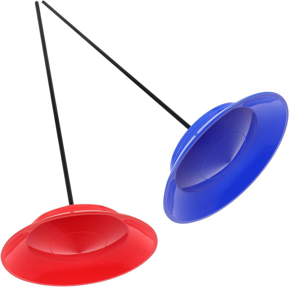 Jongleerplaten Set - Circus Speelgoed - Visuele Optredens - Duurzaam Plastic - 23.5 cm - Diverse kleuren