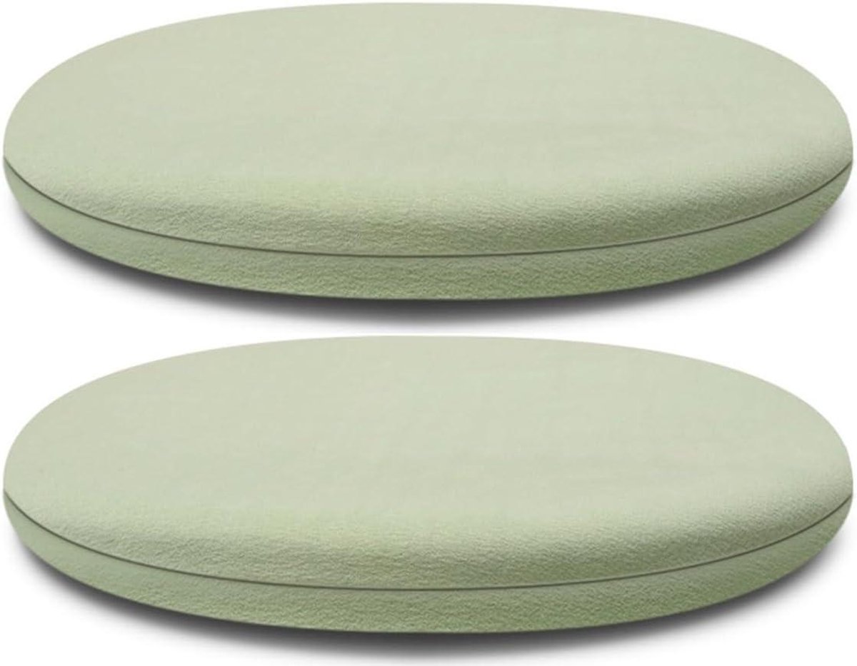 Zitkussen Rond - Stoel Ondersteuning - Comfortabel Zitten - Latex Binnenkern - 35 cm Diame