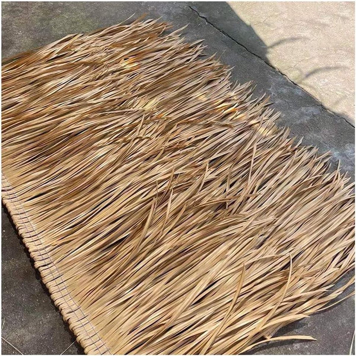 Rieten Dakbedekking - Kunstmatige Grasrol - Tropische Decoratie - Brandvertragend Materiaa