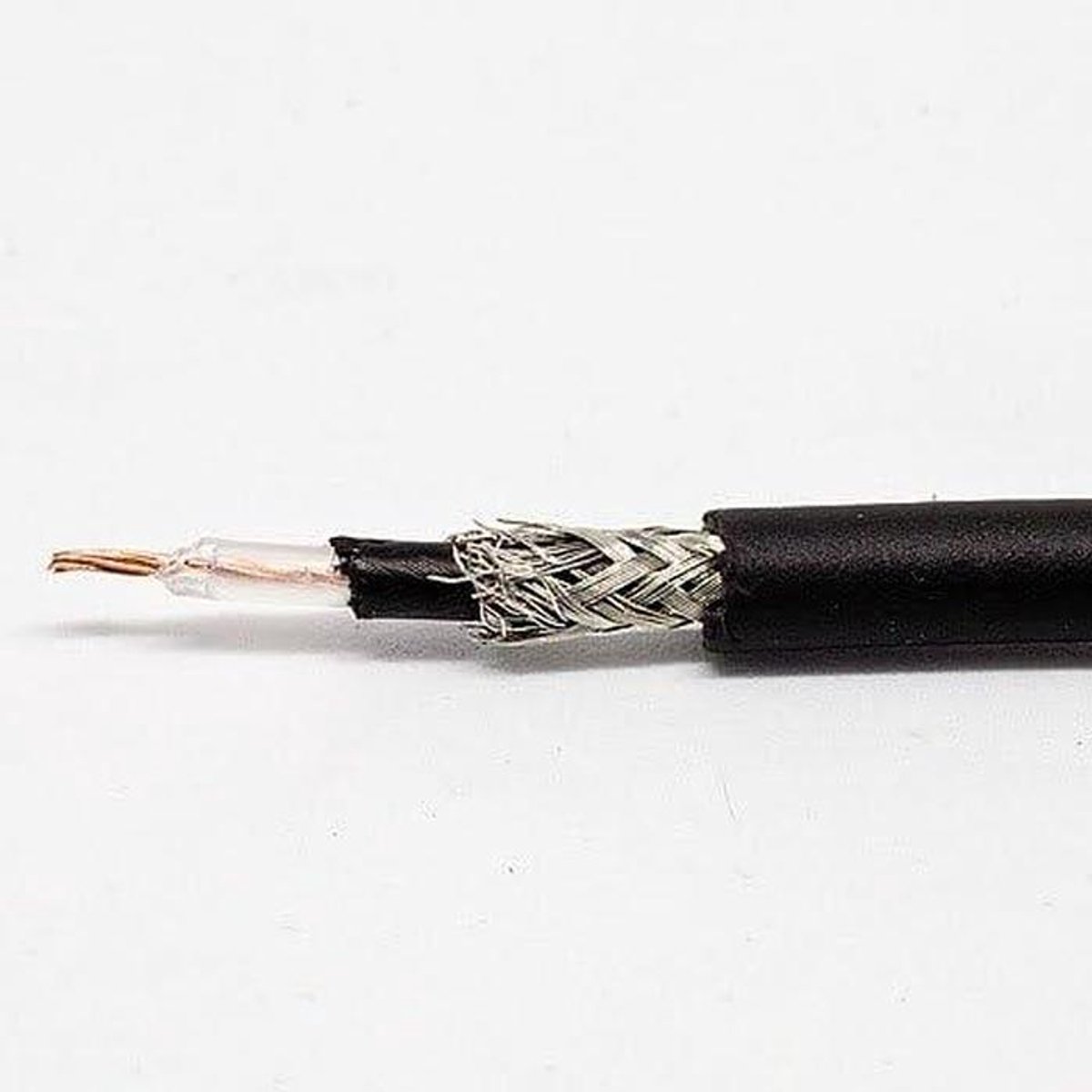 Audio Kabel - Patchkabel Muziek - Muziek Maken - Asymmetrische Kern - 1 Meter - Zwart