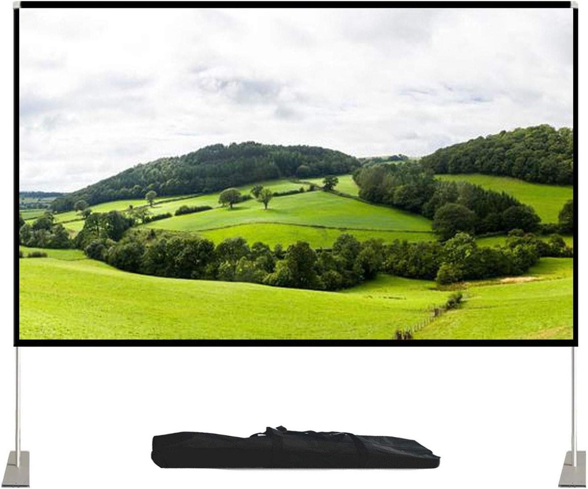 Projectiescherm - Filmscherm - Thuisbioscoop Creëren - Kreukvrij HD Beeld - Tot 120 Inch - Wit