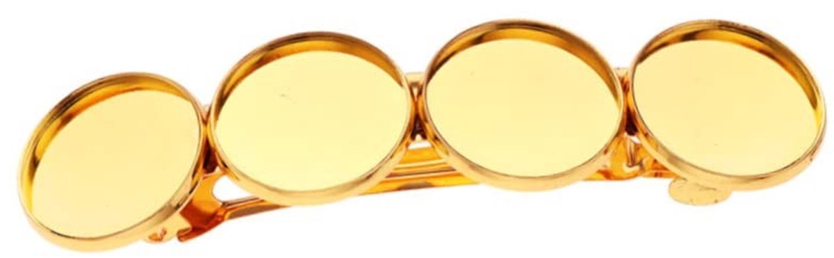Dailygoods - Cosensi - 10 Stuks Gouden Haarclips voor Meisjes