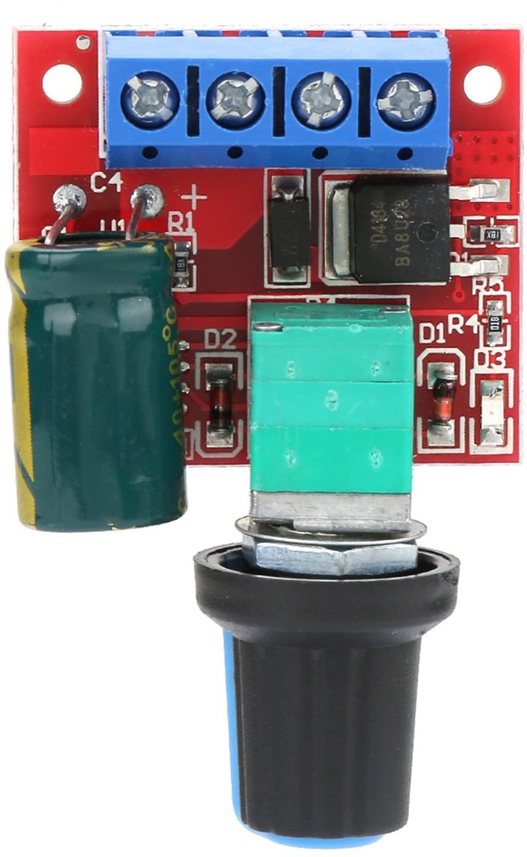Dailygoods - PWM DC-Motorsnelheidsregelaar voor Doe-Het-Zelf Projecten
